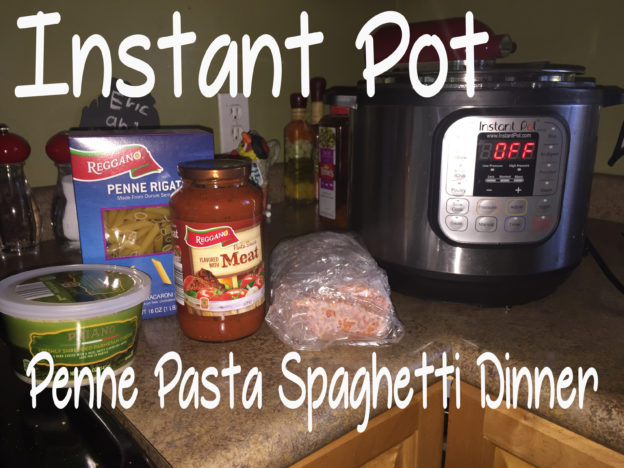 One Pot Penne Dinner – Instant Pot Dinner Idea Spaghetti Dinner